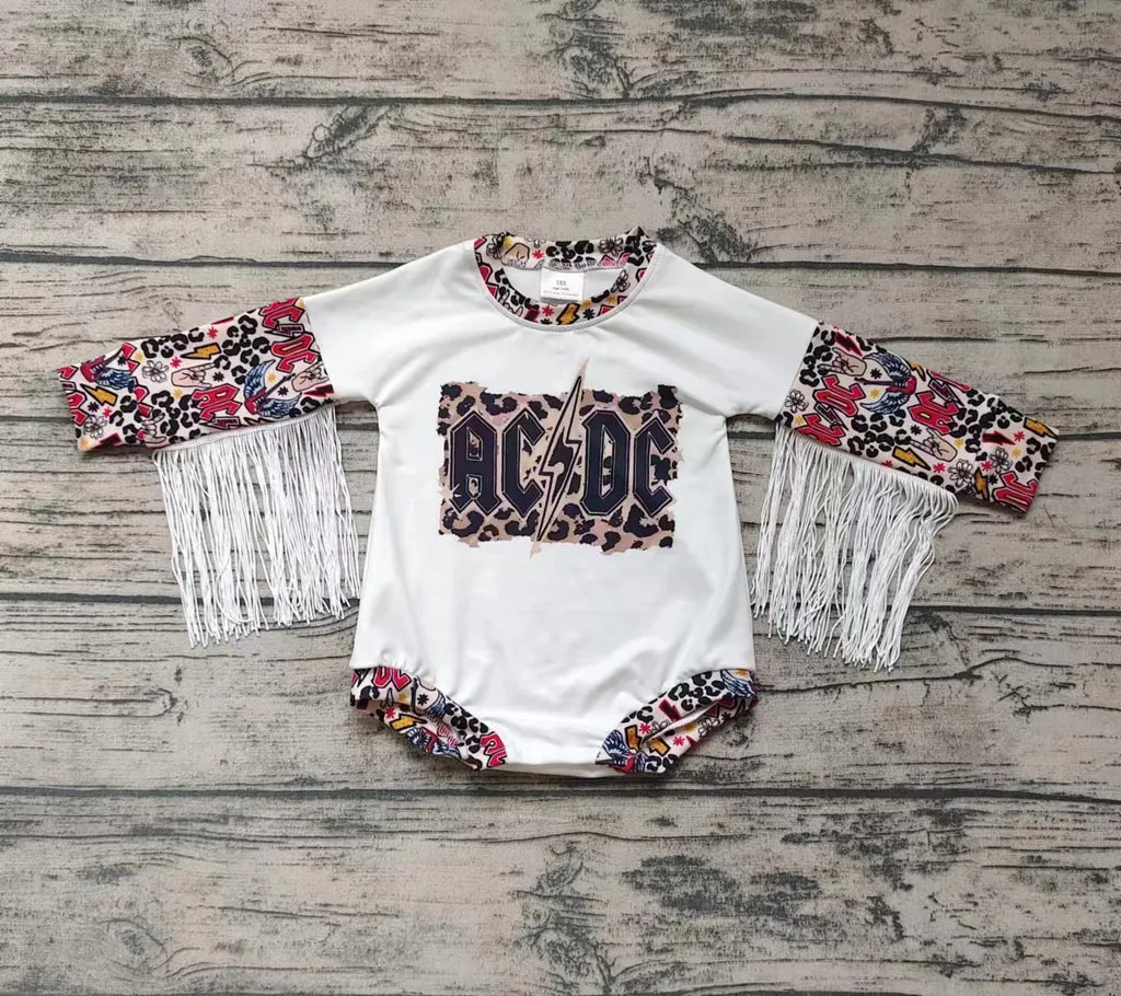 AC/DC Fringe Romper