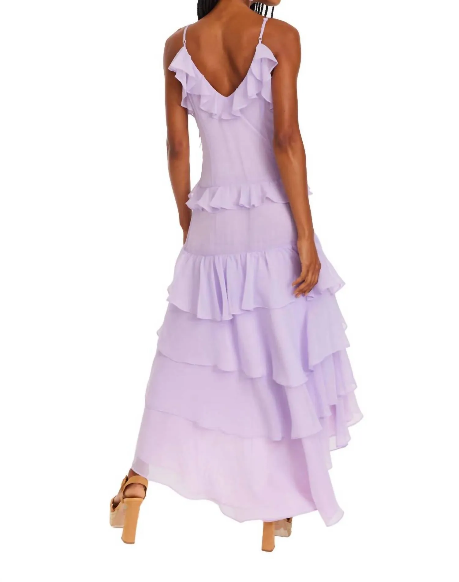 Allison New York - Cassidy Ruffled Maxi Dress