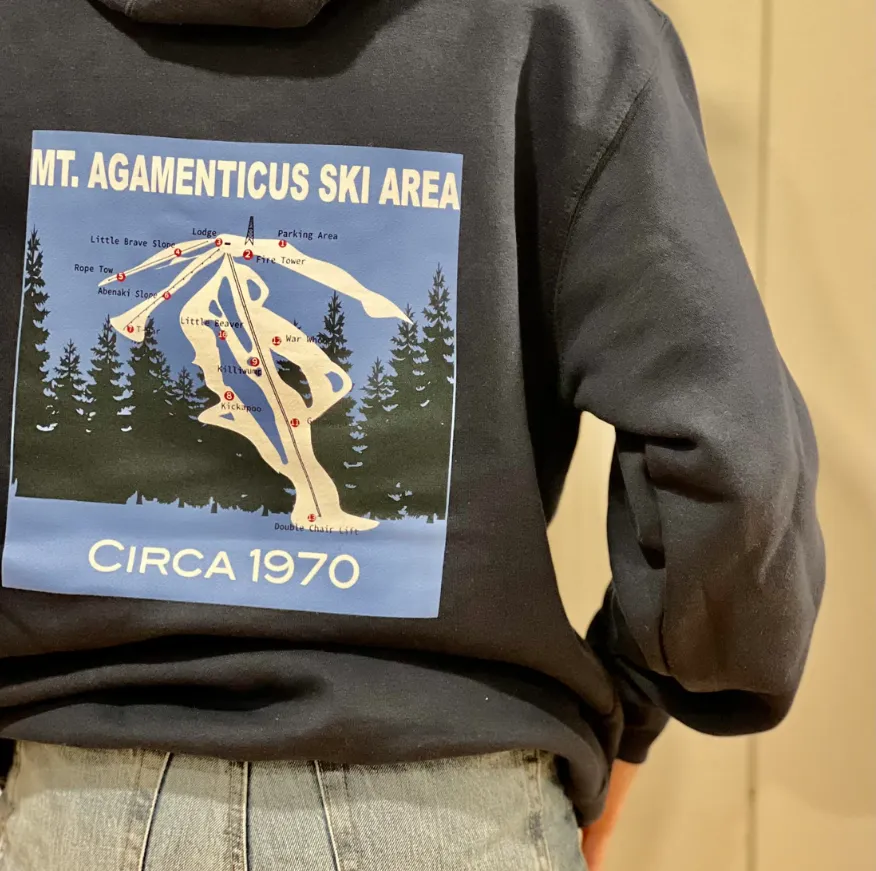 Big A - Mount Agamenticus Ski Sweatshirt