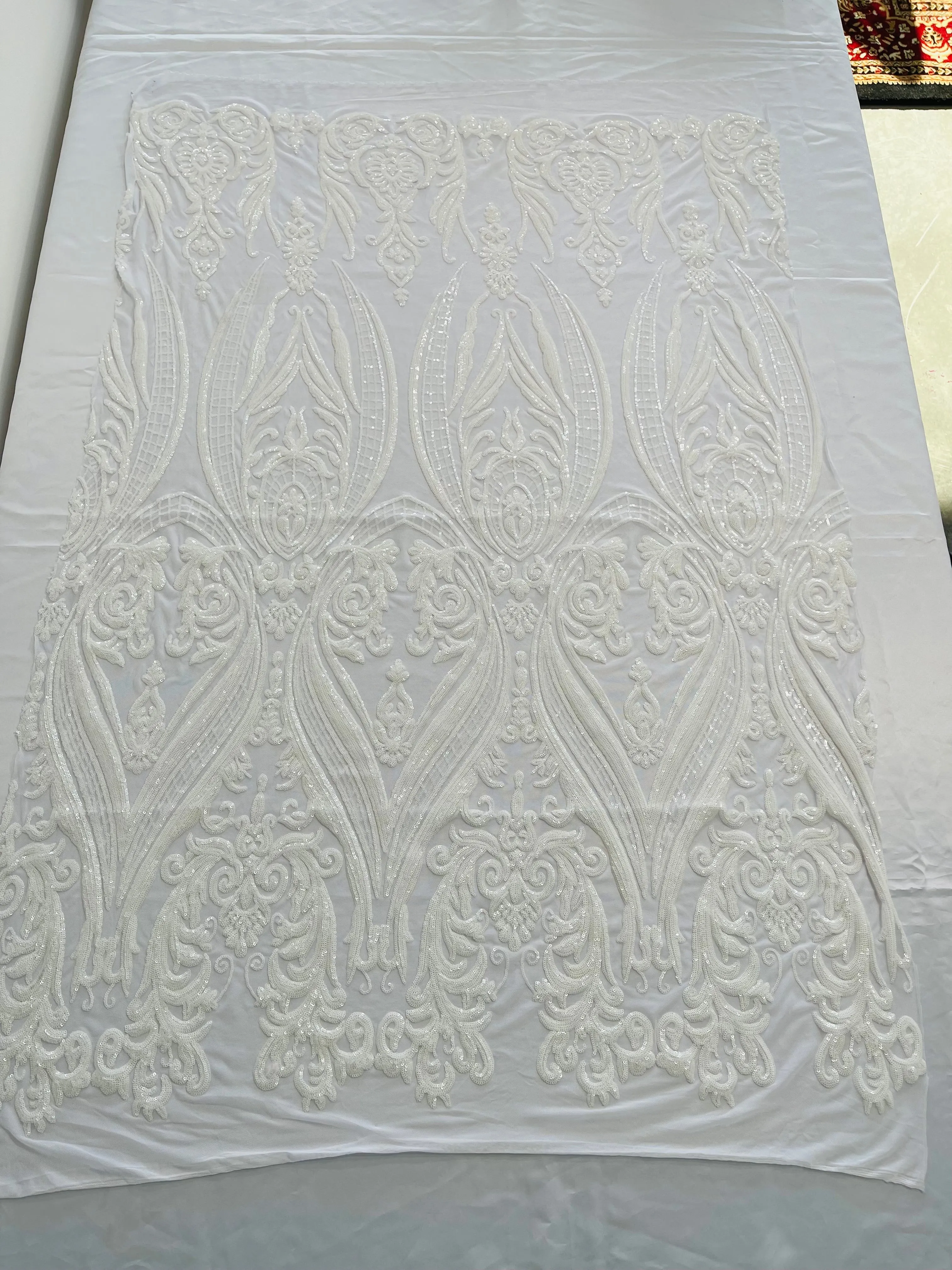 BIG DAMASK SEQUIN (By The Yard)