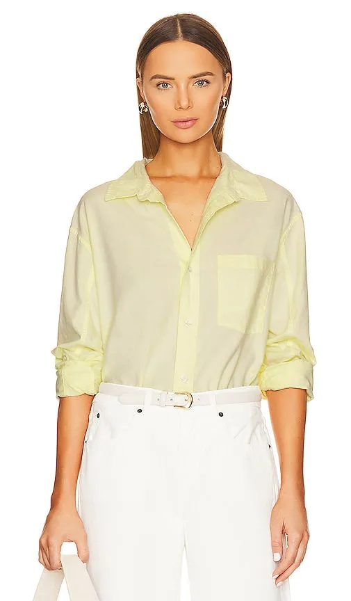 Citizens of Humanity Kayla Shirt in Yellow