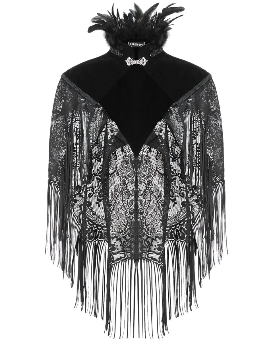 Dark In Love Zylphia Velvet Cape