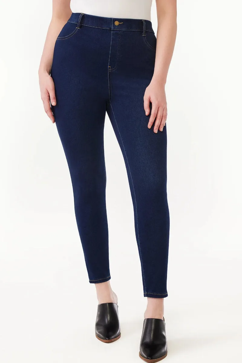 Ex Time & Tru High Rise Stretch Fitted Jeggings