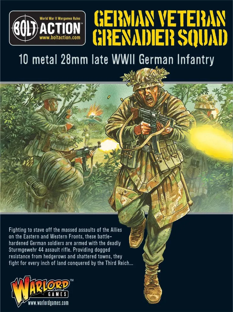 German Veteran Grenadier Squad (Bolt Action)