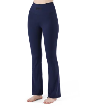 High Rise Flare Leggings - Navy