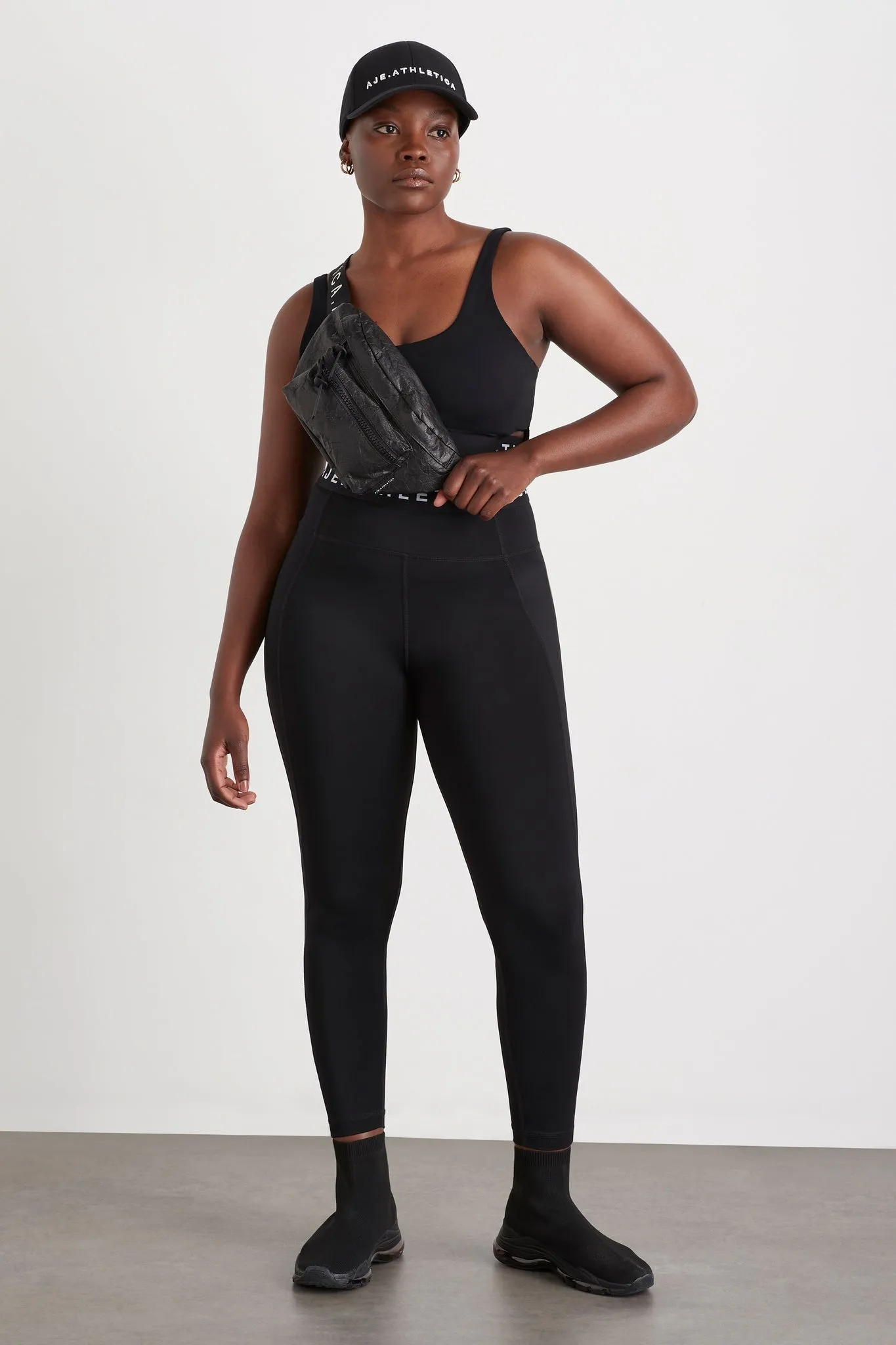 High Rise Logotape Full Length Legging 208