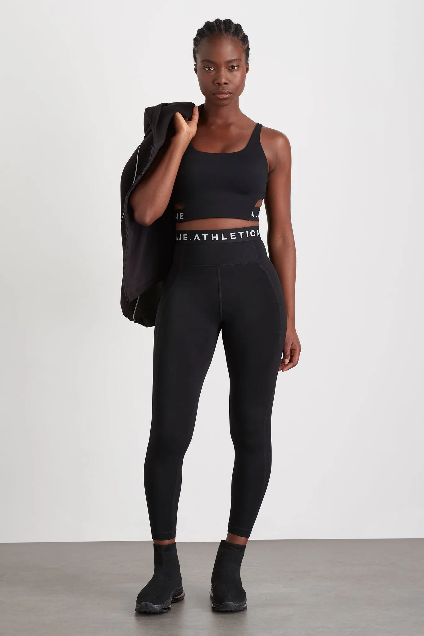 High Rise Logotape Full Length Legging 208
