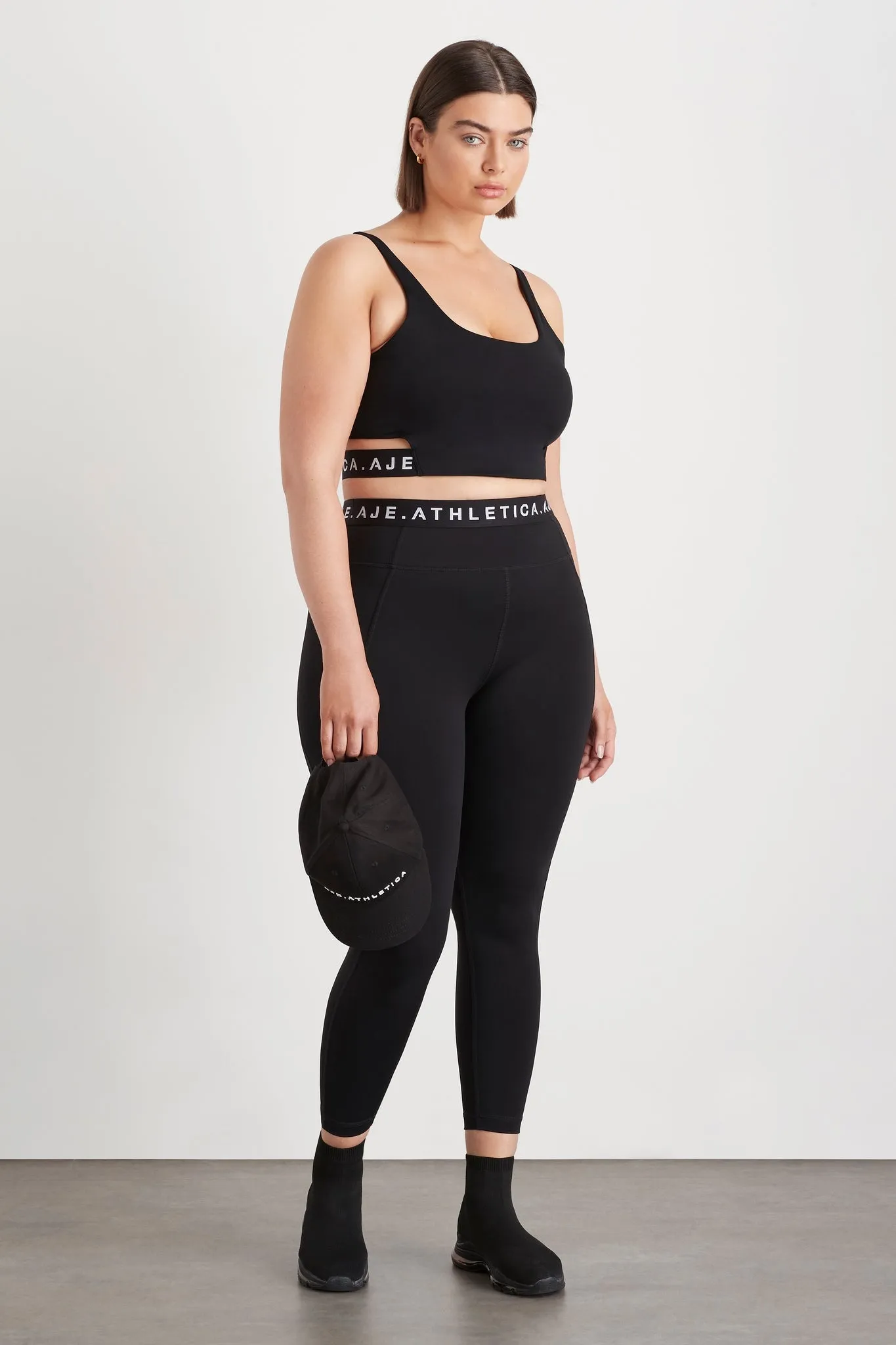 High Rise Logotape Full Length Legging 208