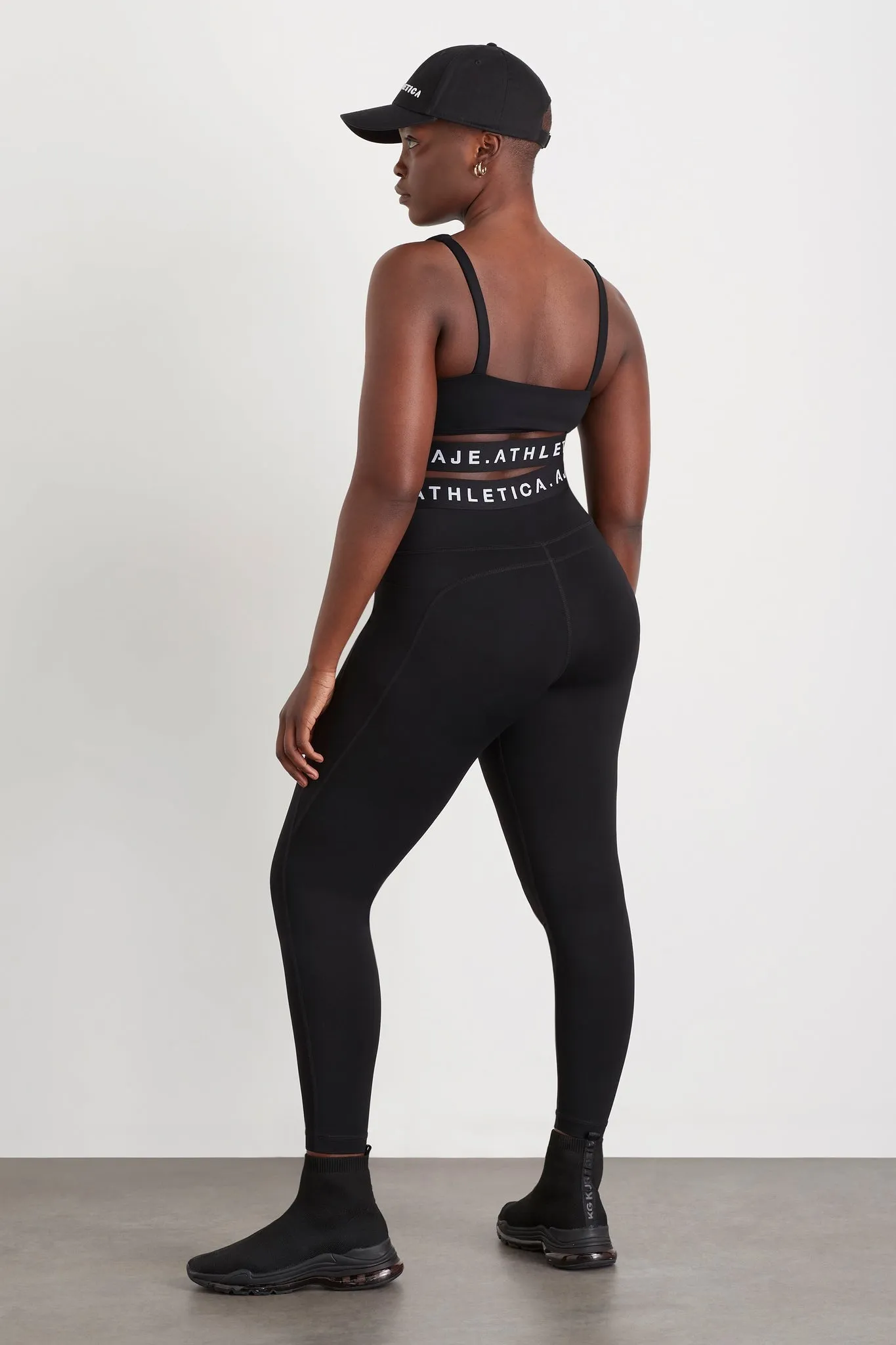 High Rise Logotape Full Length Legging 208