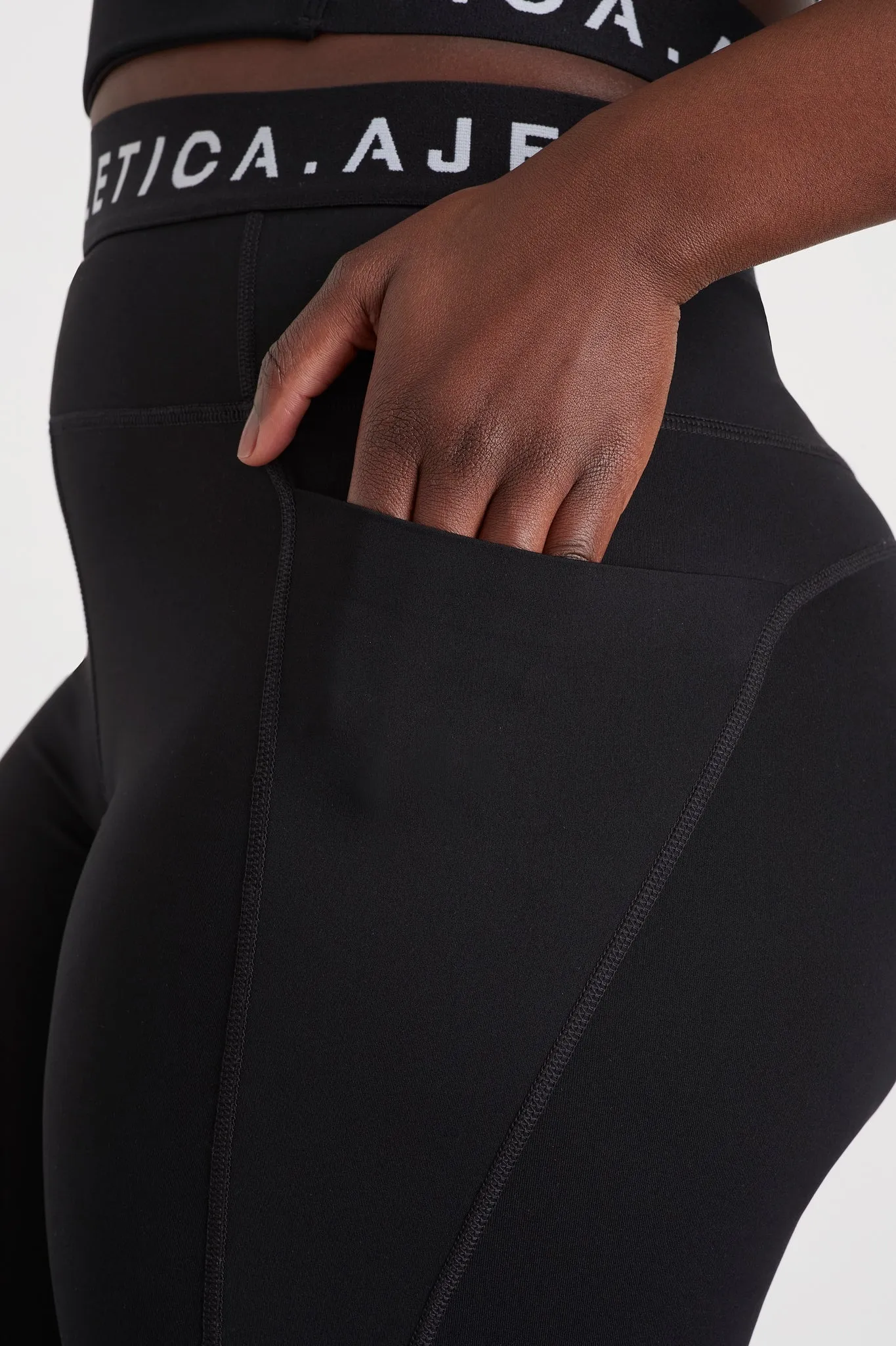 High Rise Logotape Full Length Legging 208