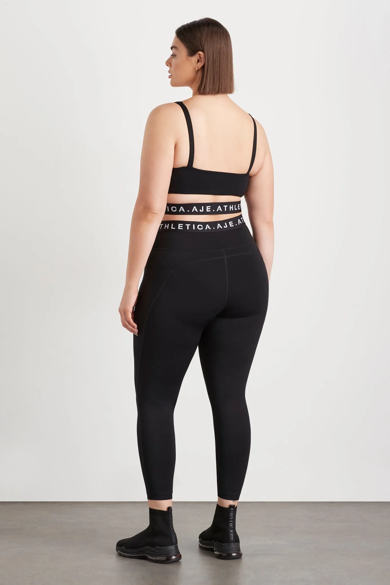 High Rise Logotape Full Length Legging 208