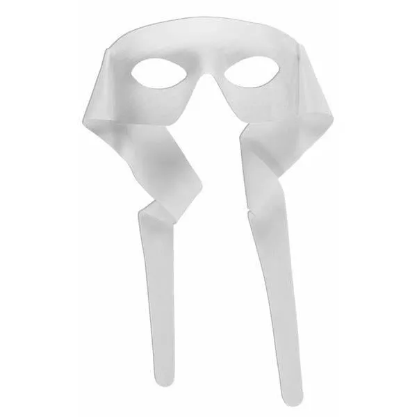 Large Half Mask with Ties