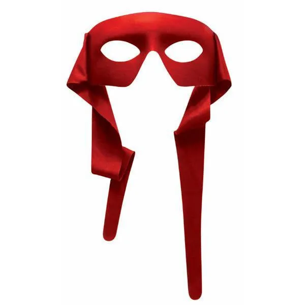 Large Half Mask with Ties