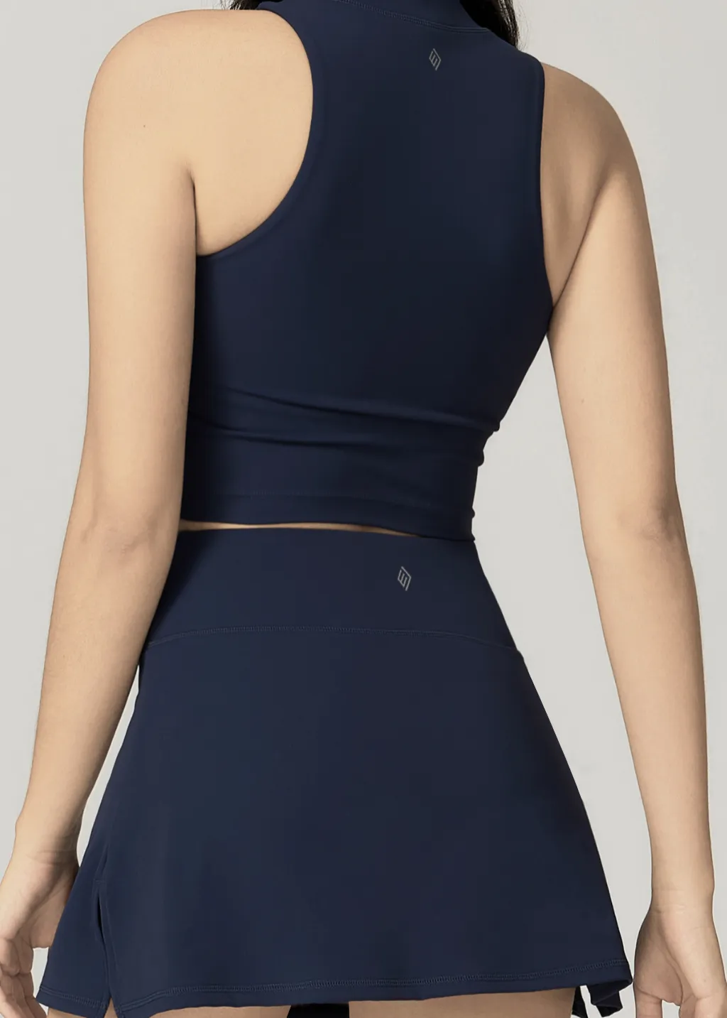 Seamless High Neck Sleeveless Top