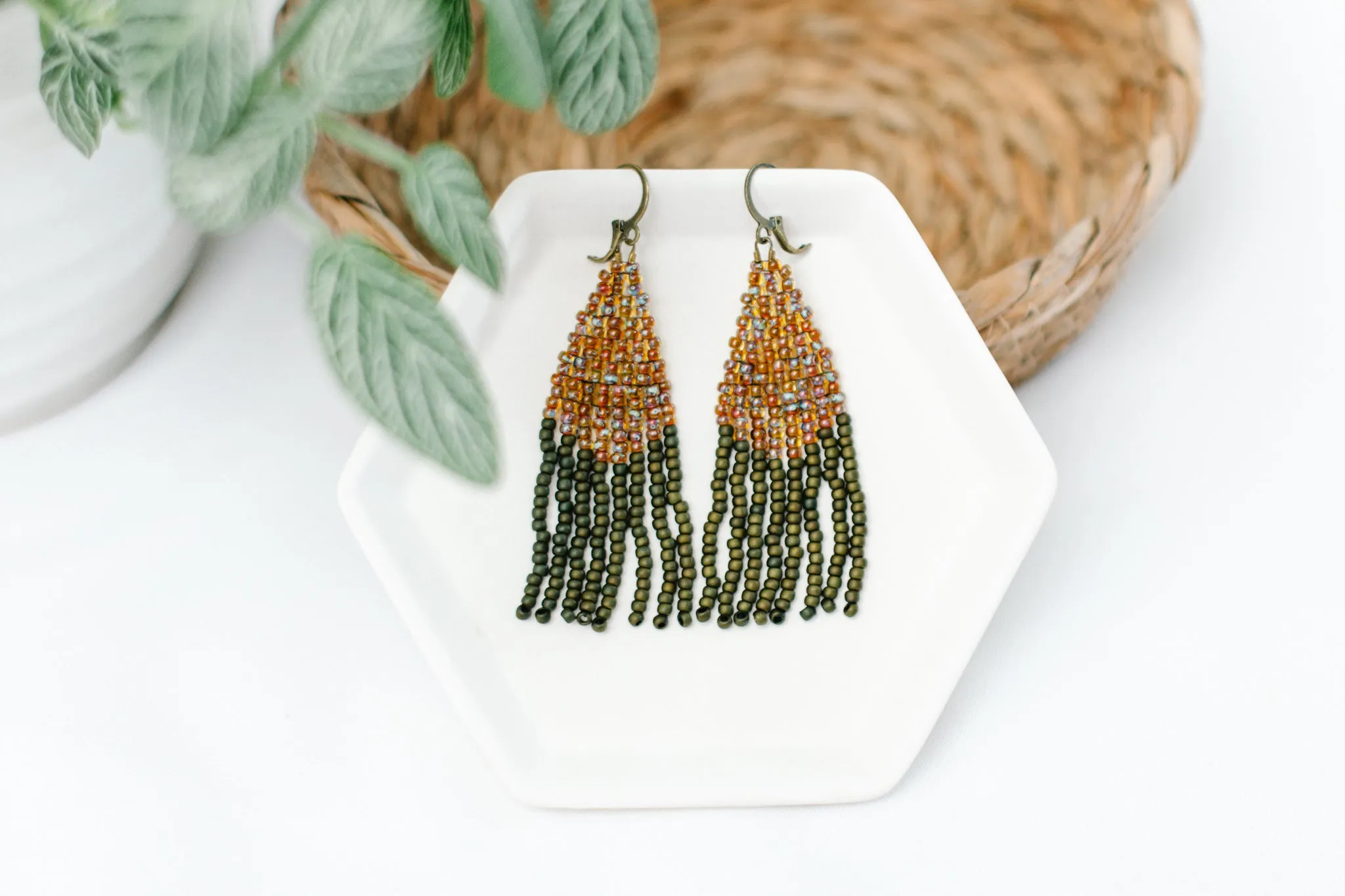 Wren Beaded Earrings